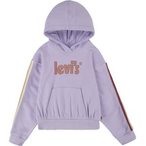 Levi´s ® Kids Pullover with tapin Hoodie Paars 10 Years