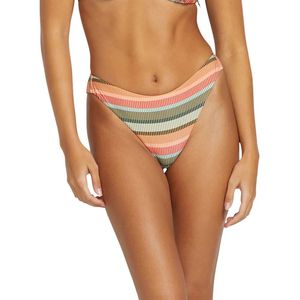 Volcom Sol Song Stripe Cheeky Bikinibroekje