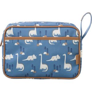 Fresk Dinosaur Raincoat Makeup Bag Blauw