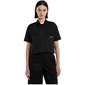 Dickies - Korte Mouwen Shirt - Zwart - Katoen