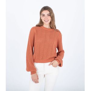 Hurley Rebel Heart Sweatshirt Oranje S Vrouw