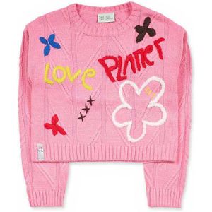 Tuc Tuc Natural Planet Sweater Roze 7 Years