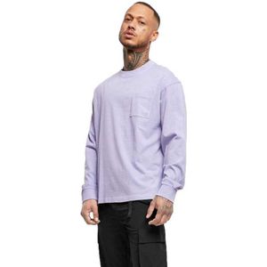 Urban Classics Pigment Dyed Pocket Sweatshirt Blauw XL Man