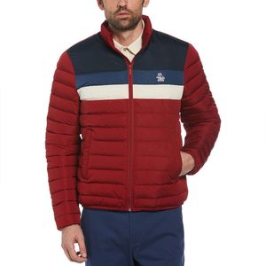 Original Penguin Lightweight Faux Down Colorblock Doudoune