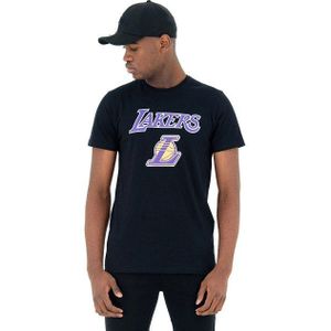 New Era Nba Regular Los Angeles Lakers Short Sleeve T-shirt Paars XL Man