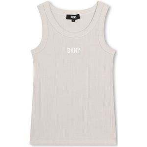 Dkny D60081 Sleeveless T-shirt Wit 12 Years