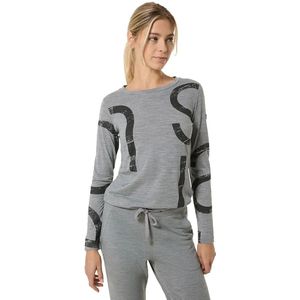 Super.natural - CAPITAL LOGO LS - T-shirt - Lange Mouwen