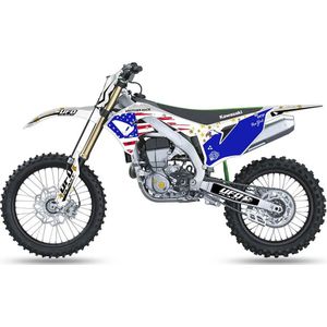 Ufo Patriot Kawasaki Kxf 250 21-22 Plastic Set