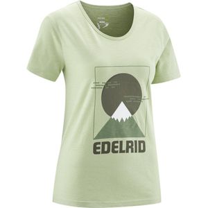Edelrid Highball V Short Sleeve T-shirt Groen L Vrouw