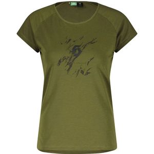 Scott - Defined Dri T-shirt - Groen - Korte Mouwen - Vrouw
