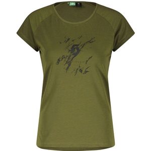 Scott - Defined Dri T-shirt - Groen - Korte Mouwen - Vrouw