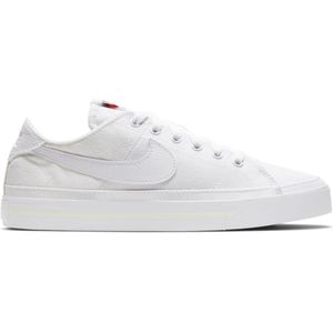 Nike Court Legacy Canvas Trainers Wit EU 37 1/2 Vrouw