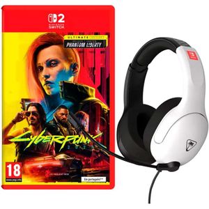 Shine Star Switch 2 Cyberpunk 2077 Ultimate Edition + Airlite Fit-headset