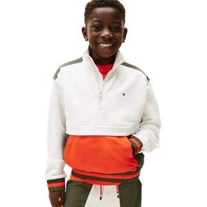 Tommy Hilfiger Kids Kb0kb10100 Sweatshirt Met Halve Rits