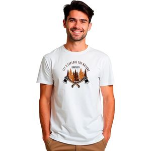 Kruskis Explore Nature T-shirt Met Korte Mouwen
