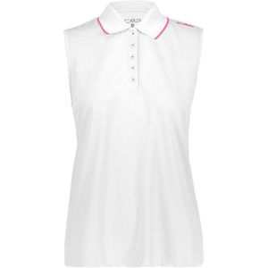Cmp 30t5046 Sleeveless Polo Wit L Vrouw