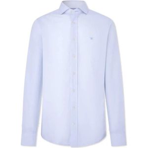 Hackett Micro Print Overhemd Met Lange Mouwen