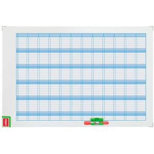 Nobo Magnetic Planning Annual Performance Board Blauw
