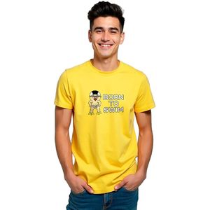Kruskis Born To Swim T-shirt Met Korte Mouwen
