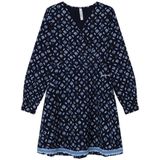 Pepe Jeansvoor meisjes. PG951595 Sabine jurk marine (14años= 164cm), Casual, Viscose, Lange mouwen, Marineblauw, kinderkleding