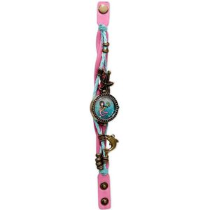 Gorjuss Vintage Watch With Charmsso Nice To Sea You Roze