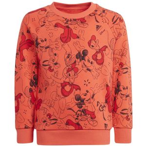 Adidas Disney Mickey Mouse Sweatshirt Rood 12-24 Months Jongen