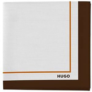 Hugo Square 33x33 Cm Handkerchief Goud  Man