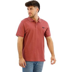 Calvin Klein Stretch Pique Tipping Korte Mouw Poloshirt