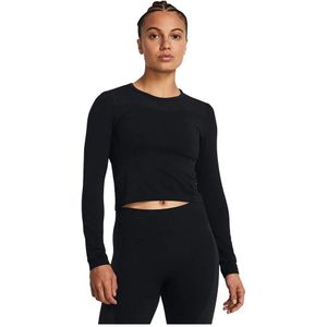 Under Armour - Vanish Elite Seamless T-shirt - Zwart - Gebreid Materiaal