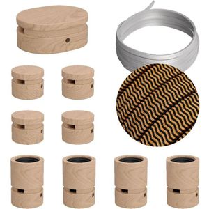 Creative Cables Symmetric Filé System Cz22 5 M Verlichtingsset 9 Eenheden