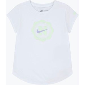 Nike Kids Prep In Your Step Short Sleeve T-shirt Wit 3-4 Years Meisje