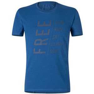 Montura Free Sport Short Sleeve T-shirt Blauw S Man