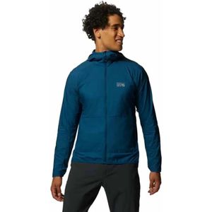 Mountain Hardwear - Kor Airshell - Softshelljack - Zwart - Ademend en Lichtgewicht Pertex® Quantum Air-stof