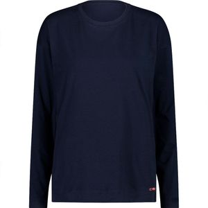 Cmp 32u1476 Long Sleeve T-shirt Blauw XS Vrouw