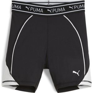 Puma Fitain Strong 5´´ Short Leggings Zwart S Vrouw