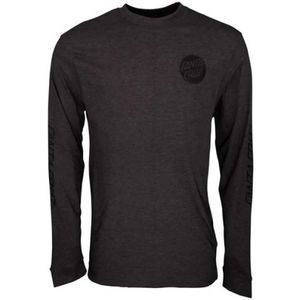 Santa Cruz Contra Dot Mono T-shirt Met Lange Mouwen