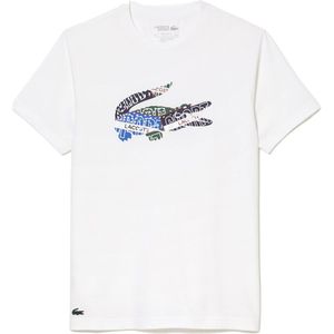 Lacoste Th1801-00 Short Sleeve T-shirt Wit S Man