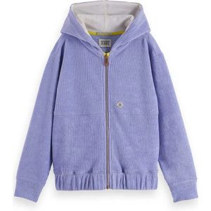 Scotch & Soda Corduroy Sweatshirt Met Rits