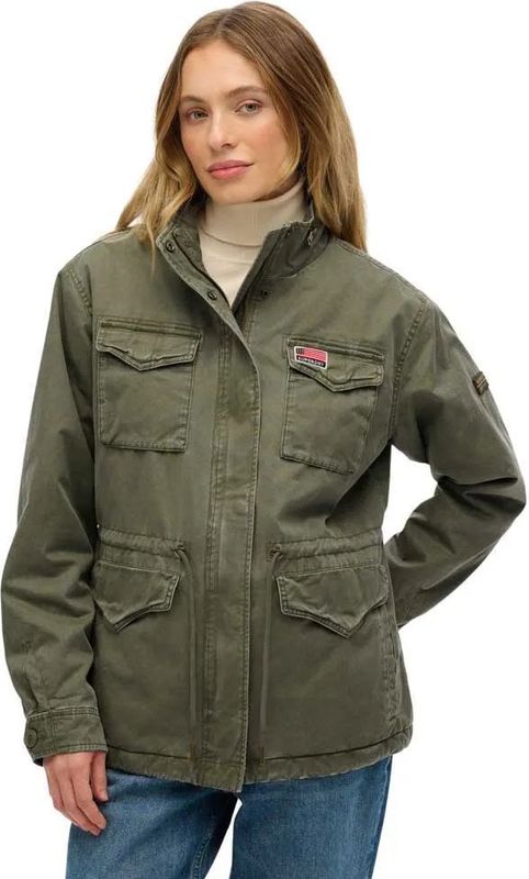 Superdry - Military Borg Jas - Tussenjas