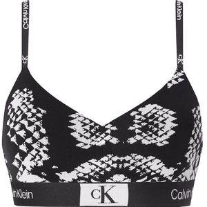 Calvin Klein Underwear Lght Lined Bralette Bra Zwart L Vrouw