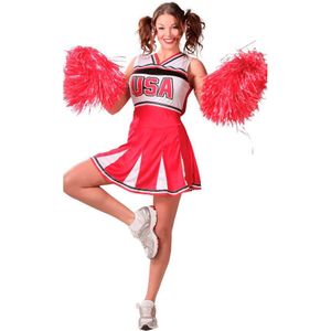 Generico Cheerleader Costume Roze 38-40