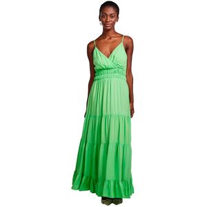 Yas Sirala Sleveless Long Dress Groen S Vrouw