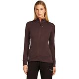 Icebreaker - Merino 260 Quantum - Sweatshirt - Zwart - Met Rits