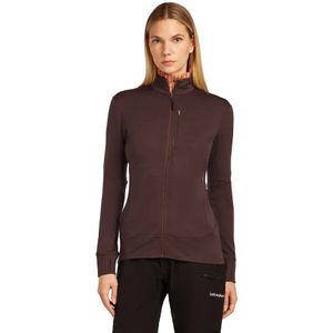 Icebreaker - Merino 260 Quantum - Sweatshirt - Zwart - Met Rits