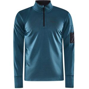 Craft Adv Subz Half Zip Long Sleeve T-shirt Blauw XL Man