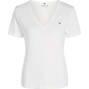 Tommy Hilfiger Slim Cody T-shirt Met Korte Mouwen En V-hals