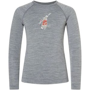 Super.natural - Ski Bunny175 - T-shirt - Lange Mouwen - Kinderen - Merinowol en Polyester
