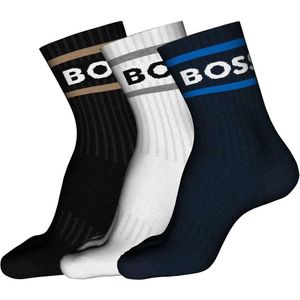 Boss 3p Rib Stripe Cc Sokken