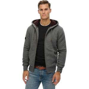 Superdry Borg Lined Sweatshirt Met Rits
