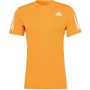 Adidas Own The Run Short Sleeve T-shirt Oranje S / Regular Man